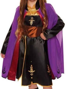 🌸✨🌸 Gorgeous Disney Frozen 2 Ana Costume for Kids includes dress and cape
